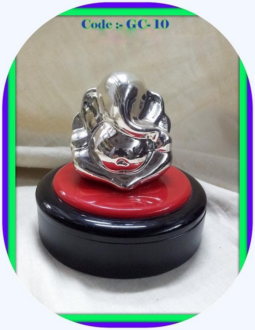 Decorative Silverplated Ganesha