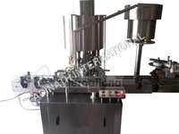 Automatic Bottle Capping Machine - Stainless Steel, 1000x1000x1800 Mm | 380v Electric Drive, 1 Year Warranty, Silver Finish, Human Machine Interface