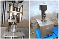 Semi Automatic Capping Machine - Ss 304, 1200x900x1070 Mm , Silver, Electric Drive, Human Machine Interface, 1 Year Warranty