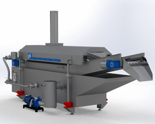 Automatic Snacks Fryer - Material: Ss