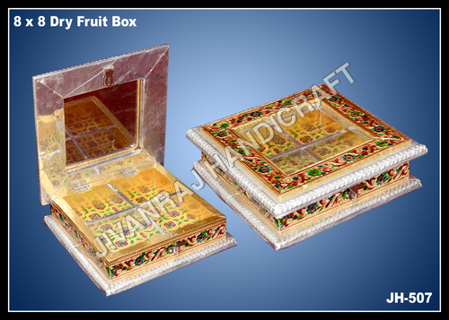 Golden Dry Fruit Box