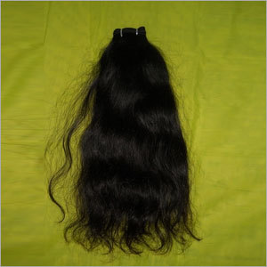 Machine Weft Wavy Hairs