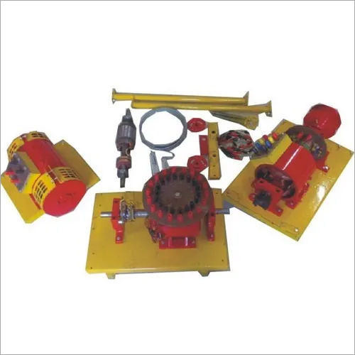 Yellow And Red Electrical Machine Trainer