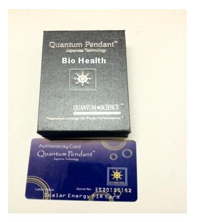 Box Packing For Am Pendant With Scalar Energy Fir Card
