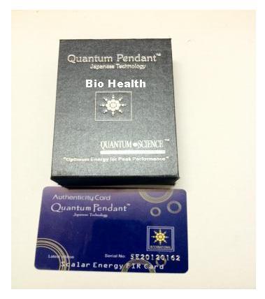 Box Packing For Mst Pendant With Scalar Energy Fir Card