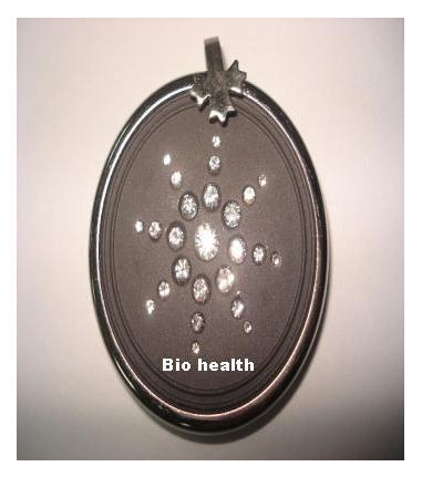 Diamond Scalar Energy Pendant With Ring