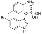 5-BROMO-3-INDOLYL PHOSPHATE P-TOLUIDINE SALT