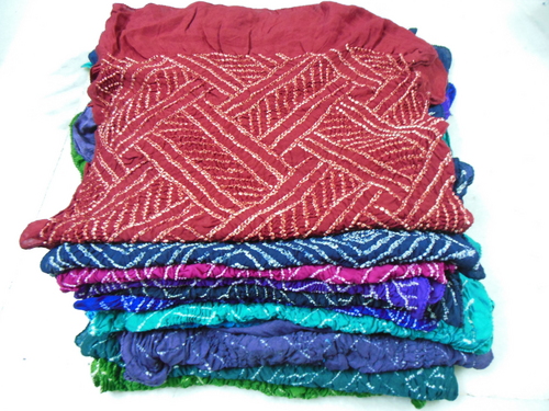 100% pure silk bhandhani