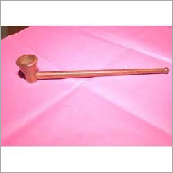 Single Wooden Pipe - Wood, 10 Inches, Straight Shape | Elegant Design, Smooth Smoking, Unique Style