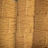 Curled coir