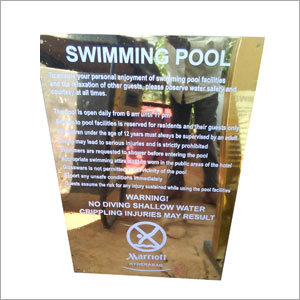 Brass Etching Name Board