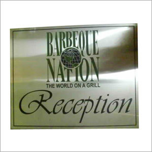 Stainless Steel Nameplate