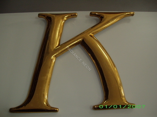 3D Acrylic Letter