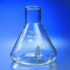 Baffled Flask