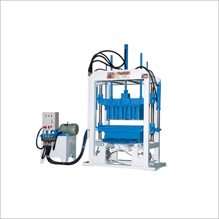 Semi Automatic Concrete Block Making Machine