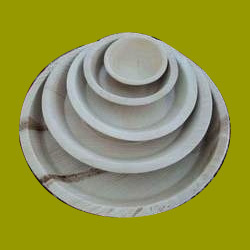 Areca plate bowl