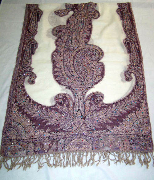 embroidered shawl
