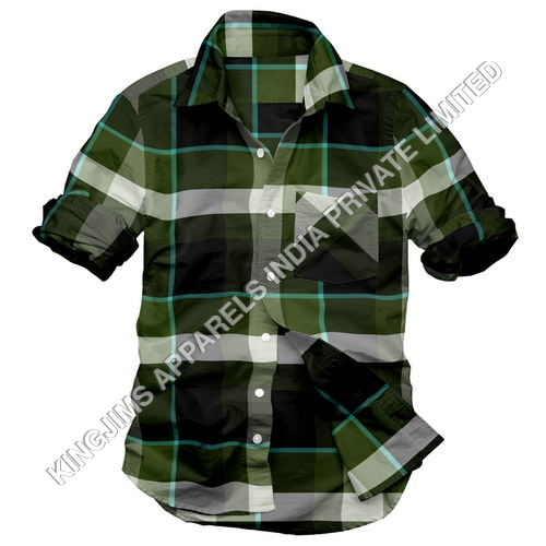 Green Check Shirts