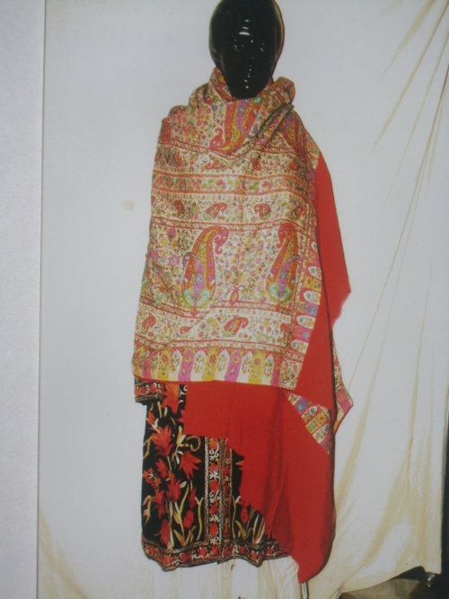 Pashmina Kalan Kari Jamawar 36x80