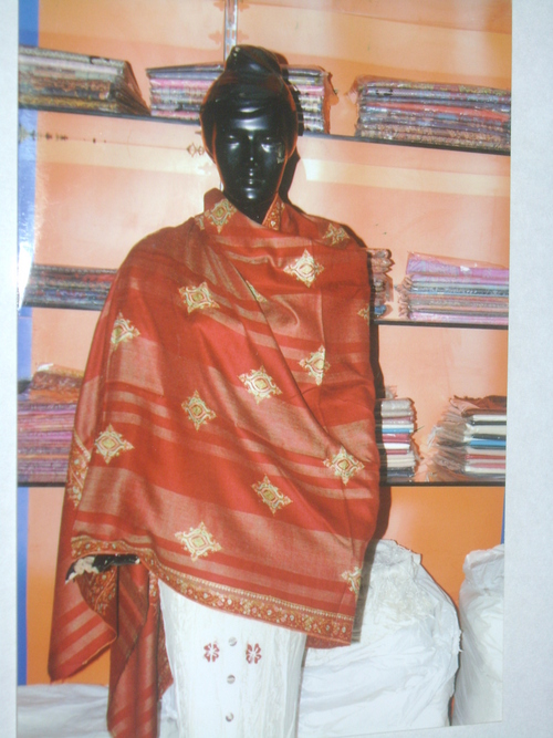 Pashmina Shawl With Bootie 36x80