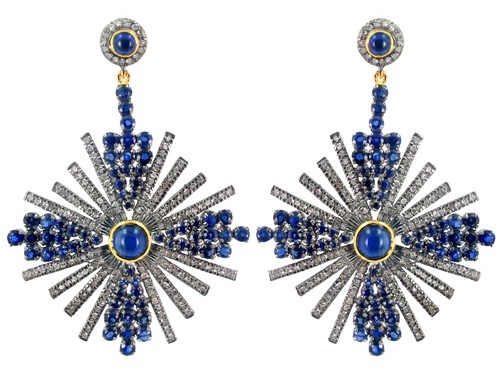 Blue Sapphire Earrings Jewelry