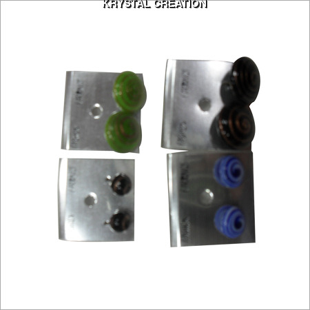 Fancy Beaded Earrings - Beads and Metal