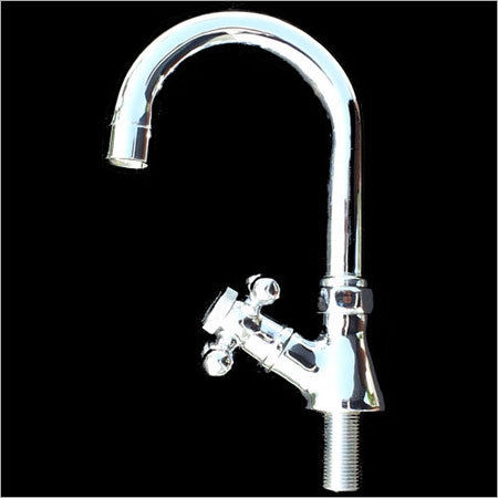 Silver Swan Neck Water Taps