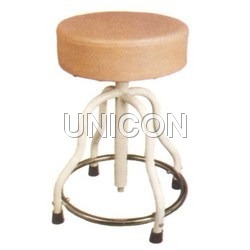 Patient Stool Revolving Cushioned Top
