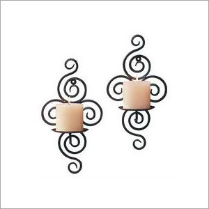 Wrought Iron Candle Stand