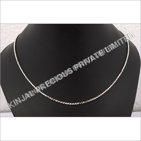 Womens Platinum Chains