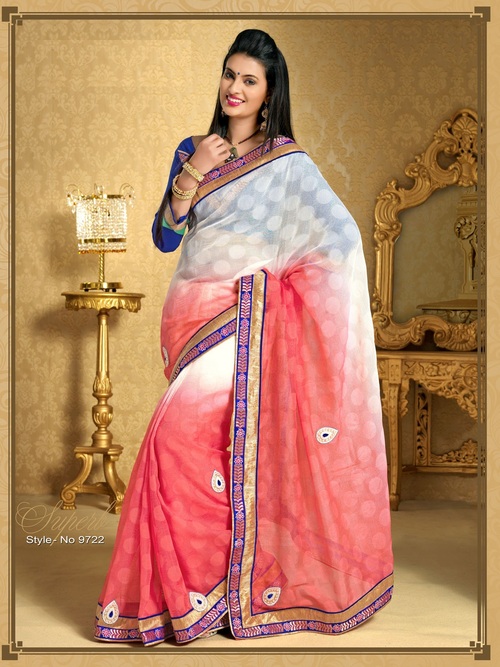 Indian Embroidered Sarees