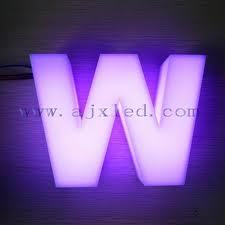 3D LED Steel Letters