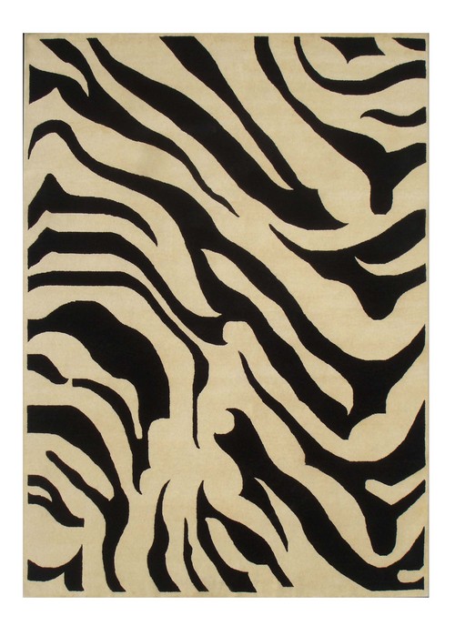 Indo Nepali Carpet Beige-Black