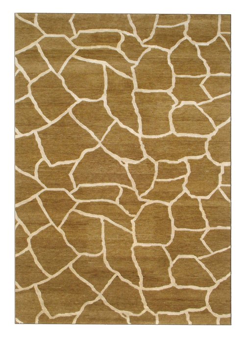 Indo Nepali Brown Carpet