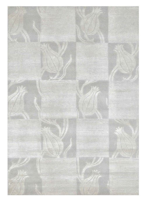 Indo Nepali Carpet Silver