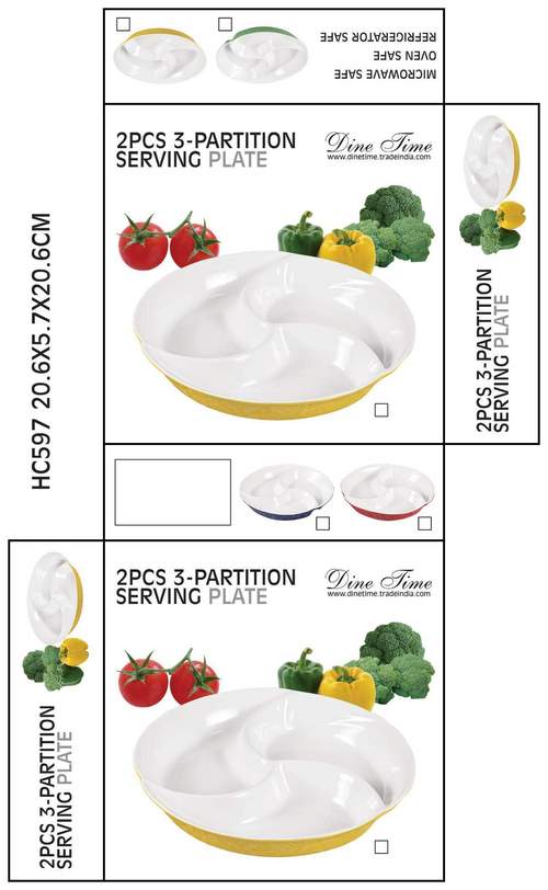 Namkeen, Dry Fruit Plate (Crockery Items)