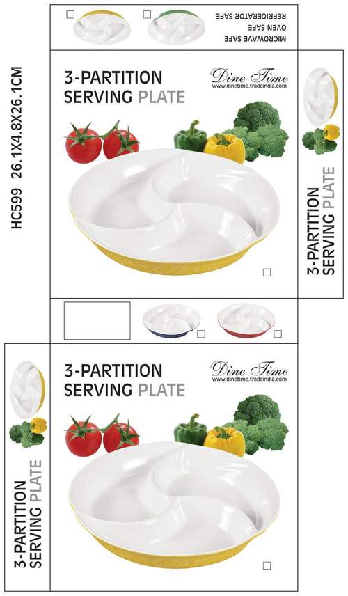 Namkeen, Dry Fruit Plate (Crockery Items)