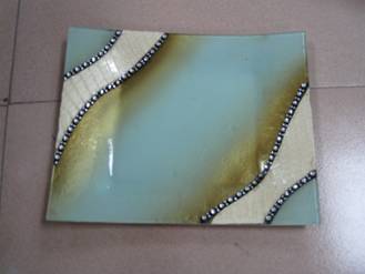 Glass Square Plate