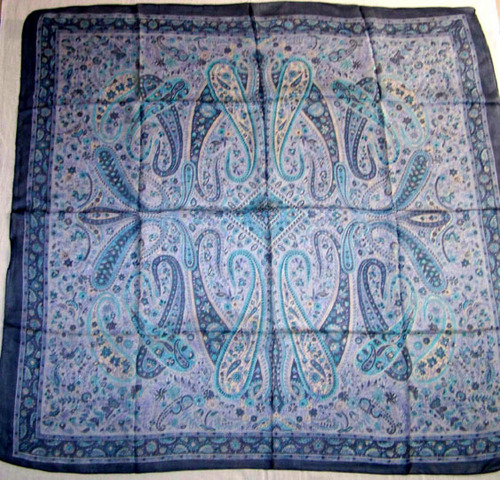 Silk Scarf - 100% Silk, 35x35 Inches | Luxurious Feel, Elegant Design, Unique Pattern