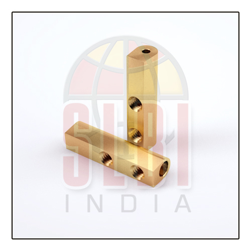 Brass Electrical Connectors - Color: Golden