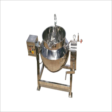 Pest Kettle - SS-316 & SS-304 50-250 Ltrs Hemispherical Design | Anchor Impeller Steam Heating Butterfly Valve Discharge