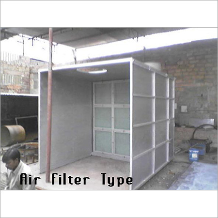 Spray Paint Booths- Air Filter Type