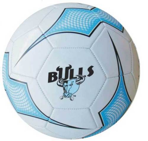 Regular Soccer Ball - High Shiny PVC, Sizes 3/4/5, Latex/Butyl Bladder | Machine Stitched, Accurate Flight, Durable, Official Size