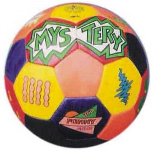 Colourful Regular Soccer Ball - PVC Natural Kid Grain, 42cm & 46cm, Hand-Sewn, Latex & Butyl Bladder
