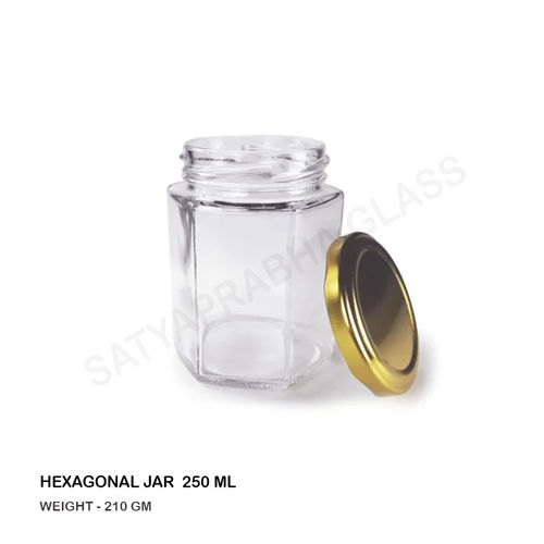 250 ml Hexagonal Jar