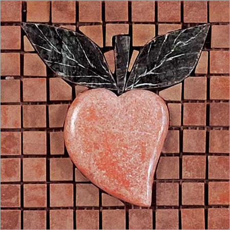 Waterjet Marble Fruit Tile