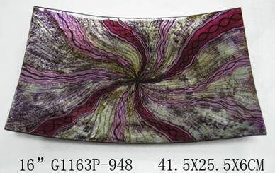 Glass Rectangular Plate