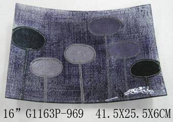 Glass Rectangular Plate