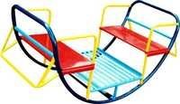 Children Outdoor Playing Sea Saw - Fiber Seat, 180x40x60cm, Vibrant Colors | En71, Ergonomic Seating, Ground Anchor Kit