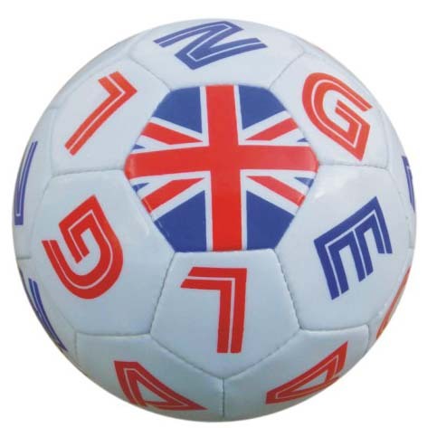 Hand Sewn Flag Soccer Ball